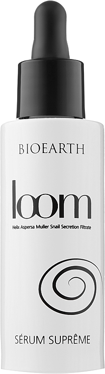 Serum do twarzy z ekstraktem ze śluzu ślimaka - Bioearth Loom Supreme Serum