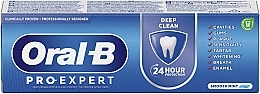 Głęboko oczyszczająca pasta do zębów - Oral-B Pro-Expert Deep Cleaning Toothpaste Smooth Mint — Zdjęcie N10