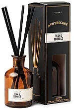 Dyfuzor zapachowy - Paddywax Apothecary Glass Reed Diffuser Teak & Tobacco — Zdjęcie N1