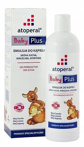 Emulsja do kąpieli - Atoperal Baby Plus Bath Emulsion — Zdjęcie N2