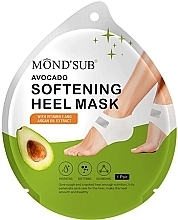 Kup Kojąca maska do stóp z awokado - Mond'Sub Avocado Softening Heel Mask
