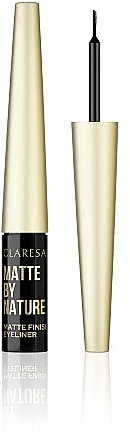 Płynny matowy eyeliner - Claresa Matte By Nature — Zdjęcie N1