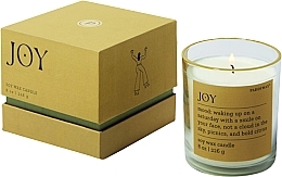 Świeca zapachowa w szkle - Paddywax Mood Candle Joy Misted Lime — Zdjęcie N1