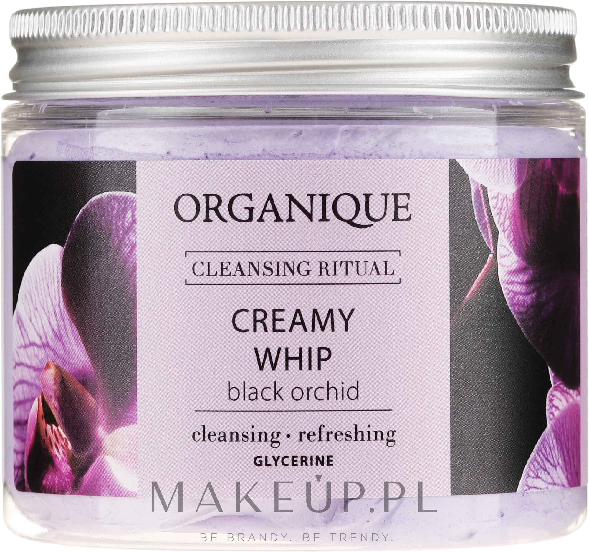 Pianka do mycia ciała Czarna orchidea - Organique Cleansing Ritual Creamy Whip Black Orchid — Zdjęcie 200 ml