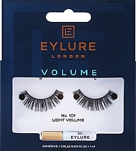 Kup Sztuczne rzęsy w zestawie z klejem - Eylure Volume False Eyelashes No. 101