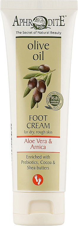 Krem do stóp z ekstraktem z aloesu i prebiotykami - Aphrodite Aloe Vera Foot Cream — Zdjęcie N4