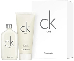 Calvin Klein CK One - Zestaw (edt/50ml + sh/gel/100ml) — Zdjęcie N1