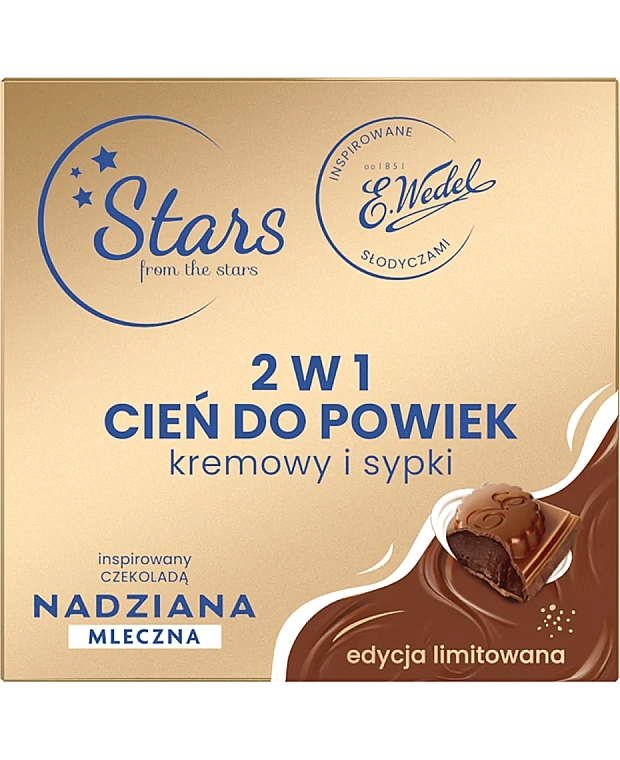 Cień do powiek 2w1 - Stars from The Stars E. Wedel 2 in 1 Eyeshadow  — Zdjęcie N2