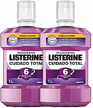 Zestaw - Listerine Total Care 6-in-1 (mouthwash/2x1000ml) — Zdjęcie N1
