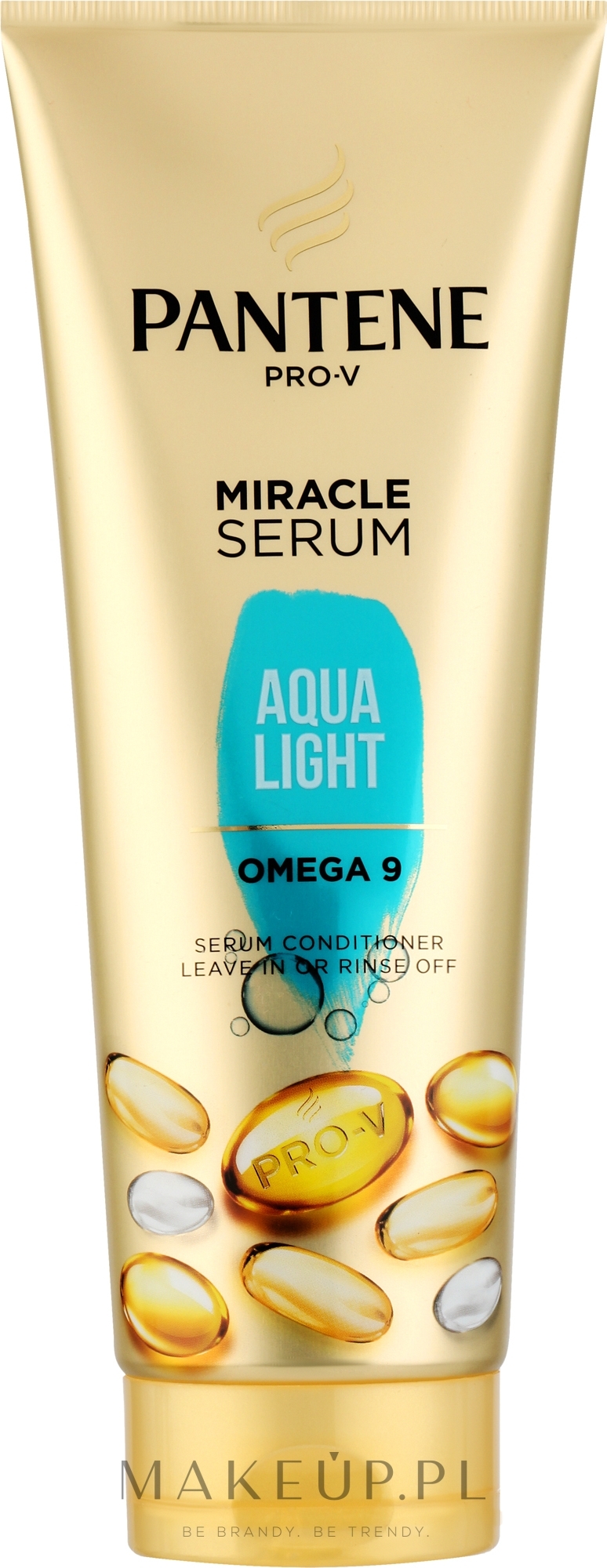 3-minutowa lekka odżywka do włosów - Pantene Pro-V Three Minute Miracle Aqua Light Conditioner — Zdjęcie 200 ml