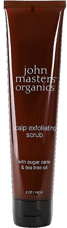 Cukrowy peeling do skóry głowy - John Masters Organics Scalp Exfoliating Scrub With Sugar Cane & Tea Tree Oil — Zdjęcie N1