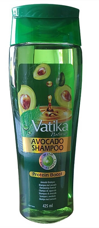 Odżywczy szampon z awokado - Dabur Vatika Protein Boost Avocado Shampoo — Zdjęcie N1