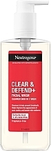 Pianka do mycia twarzy - Neutrogena Clear & Defend+ Facial Wash — Zdjęcie N1