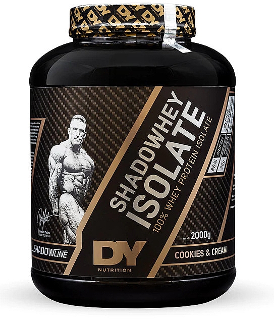 Suplement diety Białko o smaku biszkoptu - DY Nutrition Shadowhey Isolate Cookies&Cream — Zdjęcie N1