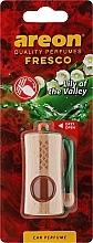 Odświeżacz powietrza do samochodu Lily of the Valley - Areon Fresco New Lily Of The Valley Car Perfume — Zdjęcie N1