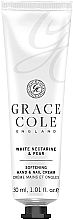 Krem do rąk i paznokci Biała nektarynka i gruszka - Grace Cole White Nectarine & Pear Hand & Nail Cream — Zdjęcie N1