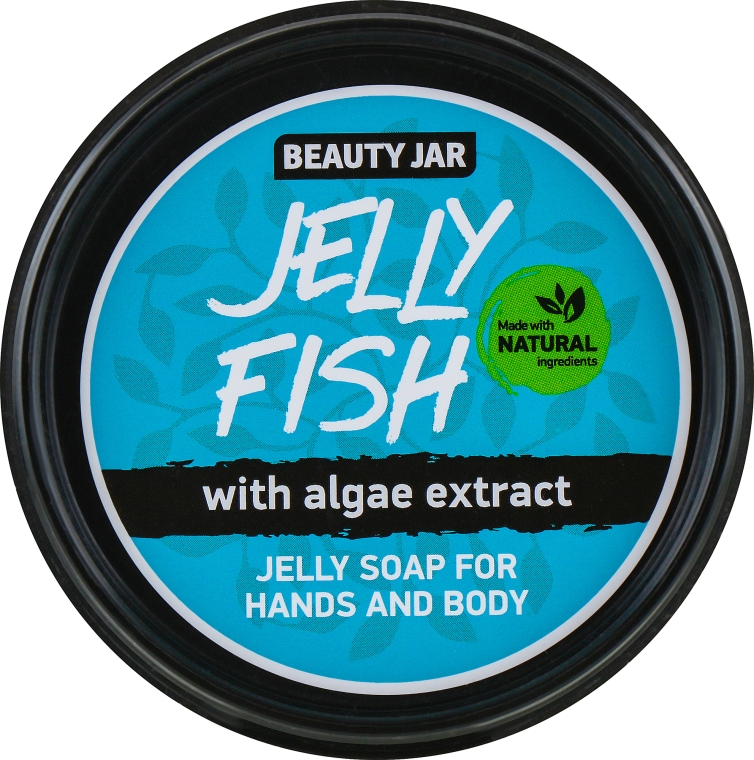 Żelowe mydło do rąk i ciała z ekstraktem z alg - Beauty Jar Jelly Fish Jelly Soap For Hands And Body