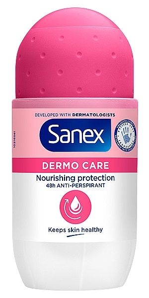 Dezodorant w kulce - Sanex Dermo Care Roll-On Deodorant — Zdjęcie N1