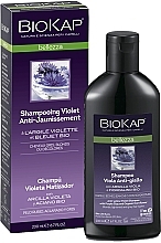 Szampon zapobiegający żółknięciu włosów - BiosLine Biokap Violet Anti-Jaune Shampoo — Zdjęcie N1