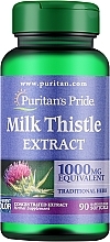 Suplement diety Ekstrakt z ostropestu plamistego - Puritan's Pride Milk Thistle Extract 1000mg — Zdjęcie N1