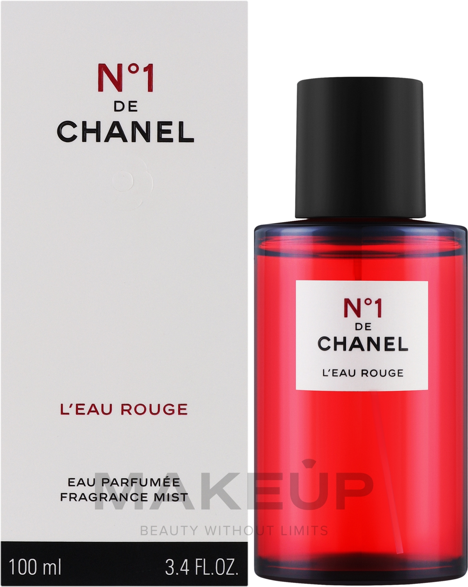 Chanel №1 de Chanel L'Eau Rouge Revitalizing Fragrance Mist - Rewitalizująca aromatyczna mgiełka — Zdjęcie 100 ml