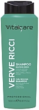 Szampon do włosów kręconych i falowanych - Vitalcare Professional Verve Ricci Shampoo — Zdjęcie N1