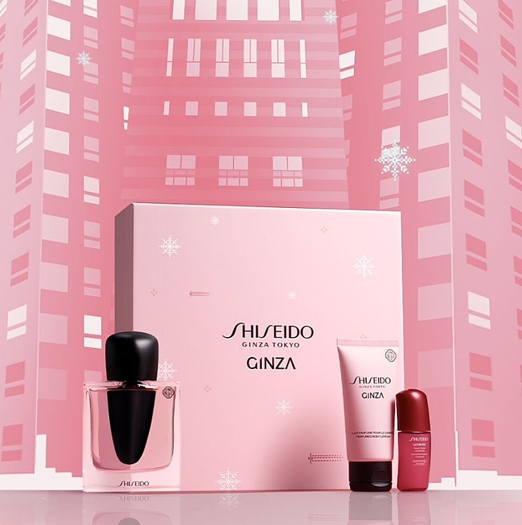 Shiseido Ginza - Zestaw (edp/50ml + b/lot/50ml + conc/10ml) — Zdjęcie N3