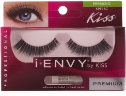 Sztuczne rzęsy na pasku - Kiss IEnvy Eyelashes Paparazzi 02 — Zdjęcie N1