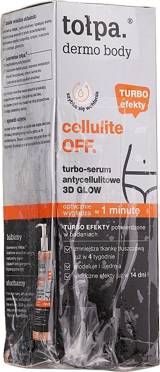 PRZECENA! Serum antycellulitowe - Tolpa Dermo Body Cellulite OFF Turbo Serum * — Zdjęcie N2