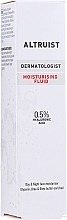 PRZECENA! Nawilżający płyn do twarzy z kwasem hialuronowym - Altruist Dermatologist Moisturising Fluid 0.5% Hyaluronic Acid * — Zdjęcie N2