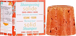 Kup Szampon w kostce do włosów normalnych z Pomarańczą, cynamonem i anyżem - Lamazuna Solid Shampoo For Normal Hair With Orange, Cinnamon & Star Anise