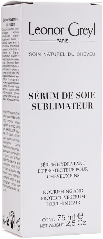 Ochronno-odżywcze wodne serum do cienkich włosów - Leonor Greyl Serum de Soie Sublimateur