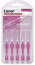 Kup Szczoteczka międzyzębowa, różowa - Lacer Interdental Ultra-Fine Straight Brush