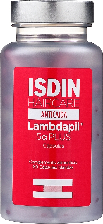 Suplement diety przeciw wypadaniu włosów w kapsułkach - Isdin Lambdapil 5a Plus Anti Hair Loss — Zdjęcie N1