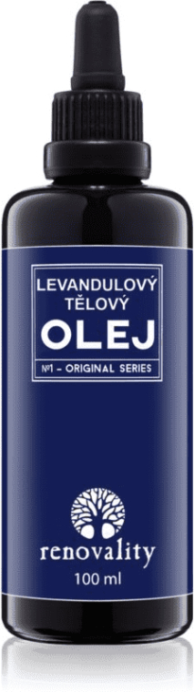 Olejek lawendowy do twarzy i ciała - Renovality Original Series Levander Oil — Zdjęcie N1