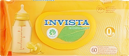 Kup Nawilżane chusteczki dla niemowląt, 60 szt. - Invista Products For Baby Biodegradable