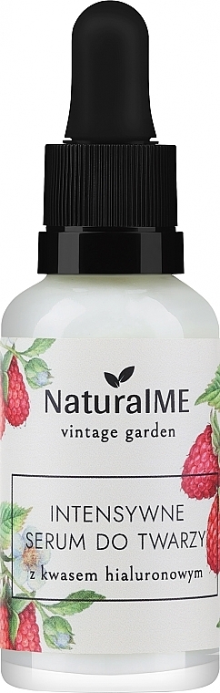 Intensywne serum do twarzy - NaturalME Vintage Garden Malwa & Raspberry Moisturizing & Firming Intensive Face Serum — Zdjęcie N1