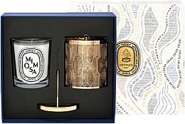 Zestaw - Diptyque Mimosa Candle Lantern Holiday Gift Set (candle/190g + acc/1pc) — Zdjęcie N3
