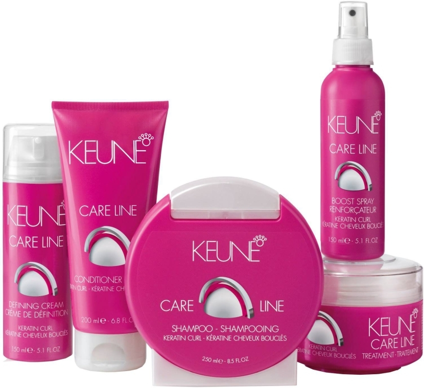Szampon keratynowy do włosów kręconych - Keune Care Line Keratin Curl Shampoo — Zdjęcie N2