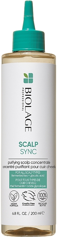 Koncentrat oczyszczający do wszystkich rodzajów skóry głowy - Biolage Scalpsync Purifying Scalp Concentrate — Zdjęcie N1