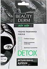 Maseczka do twarzy w płachcie Detox - Beauty Derm Detox Face Mask — Zdjęcie N1