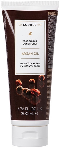 Odżywka do włosów farbowanych z olejem arganowym - Korres Argan Oil Conditioner — фото N1