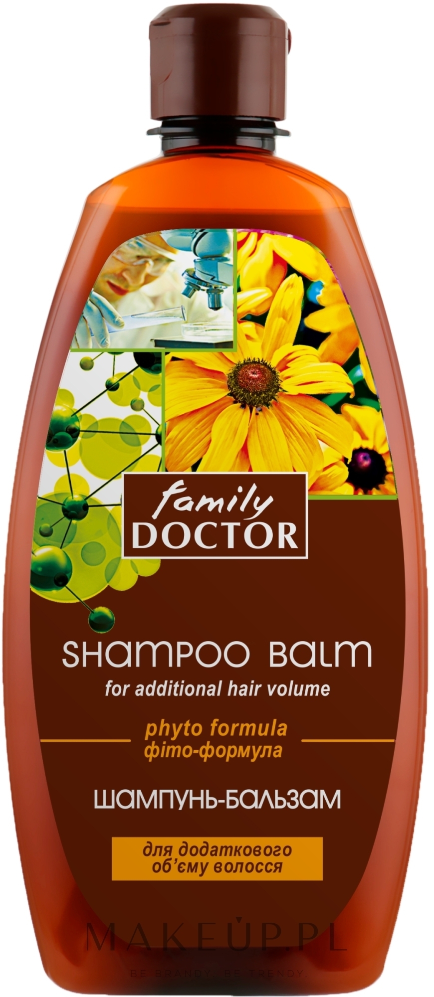 Szampon-balsam „Fitoformuła” dla dodatkowej objętości włosów - Family Doctor — Zdjęcie 500 ml