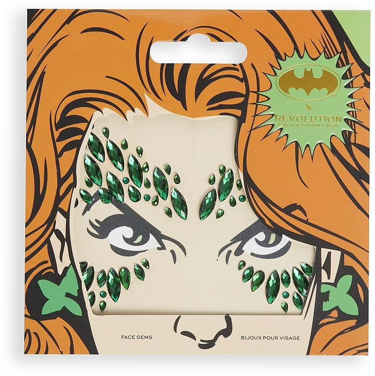 Cyrkonie na twarz - Makeup Revolution x DC Poison Ivy Face Gems — Zdjęcie N1