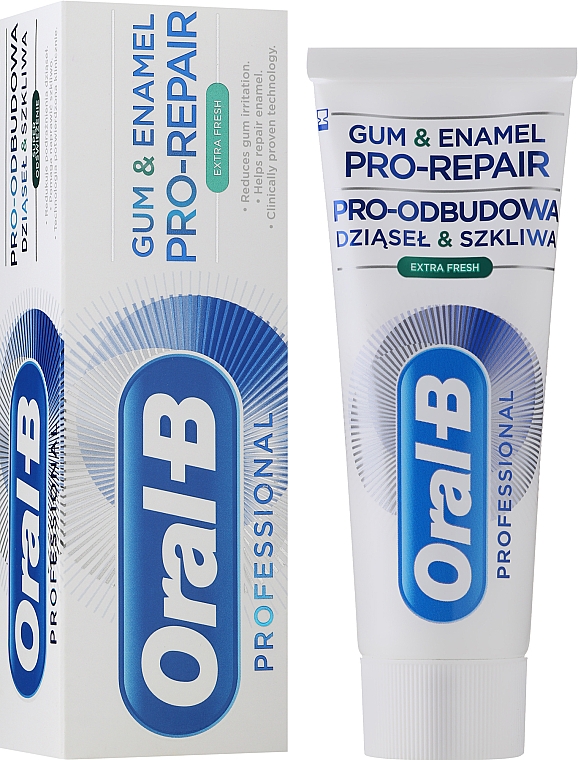 Pasta do zębów - Oral-B Professional Gum & Enamel Pro-Repair Extra Fresh — Zdjęcie N2