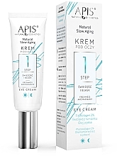 Krem do skóry wokół oczu - APIS Professional Natural Slow Aging Step 1 Freshness And Radiance Eye Cream — Zdjęcie N1