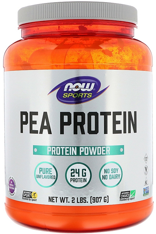 Białko, bez smaku - Now Foods Sports Pea Protein Unflavored — Zdjęcie N1