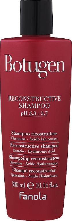 Szampon do rekonstrukcji włosów - Fanola Botugen Botolife Shampoo — Zdjęcie N3