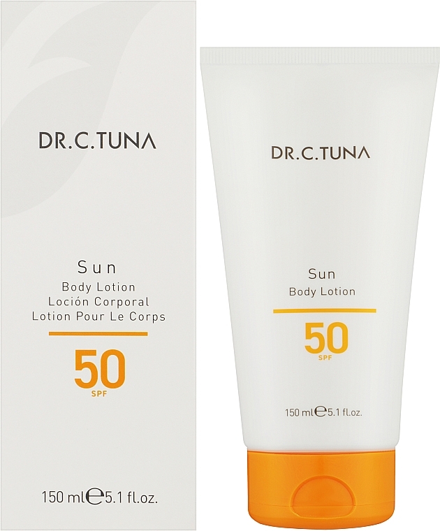 Balsam przeciwsłoneczny do ciała - Farmasi Dr. C. Tuna Face & Body Sun Lotion SPF50 — Zdjęcie N2