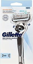 Kup Maszynka do golenia z 2 wymiennymi kasetami - Gillette SkinGuard Sensitive